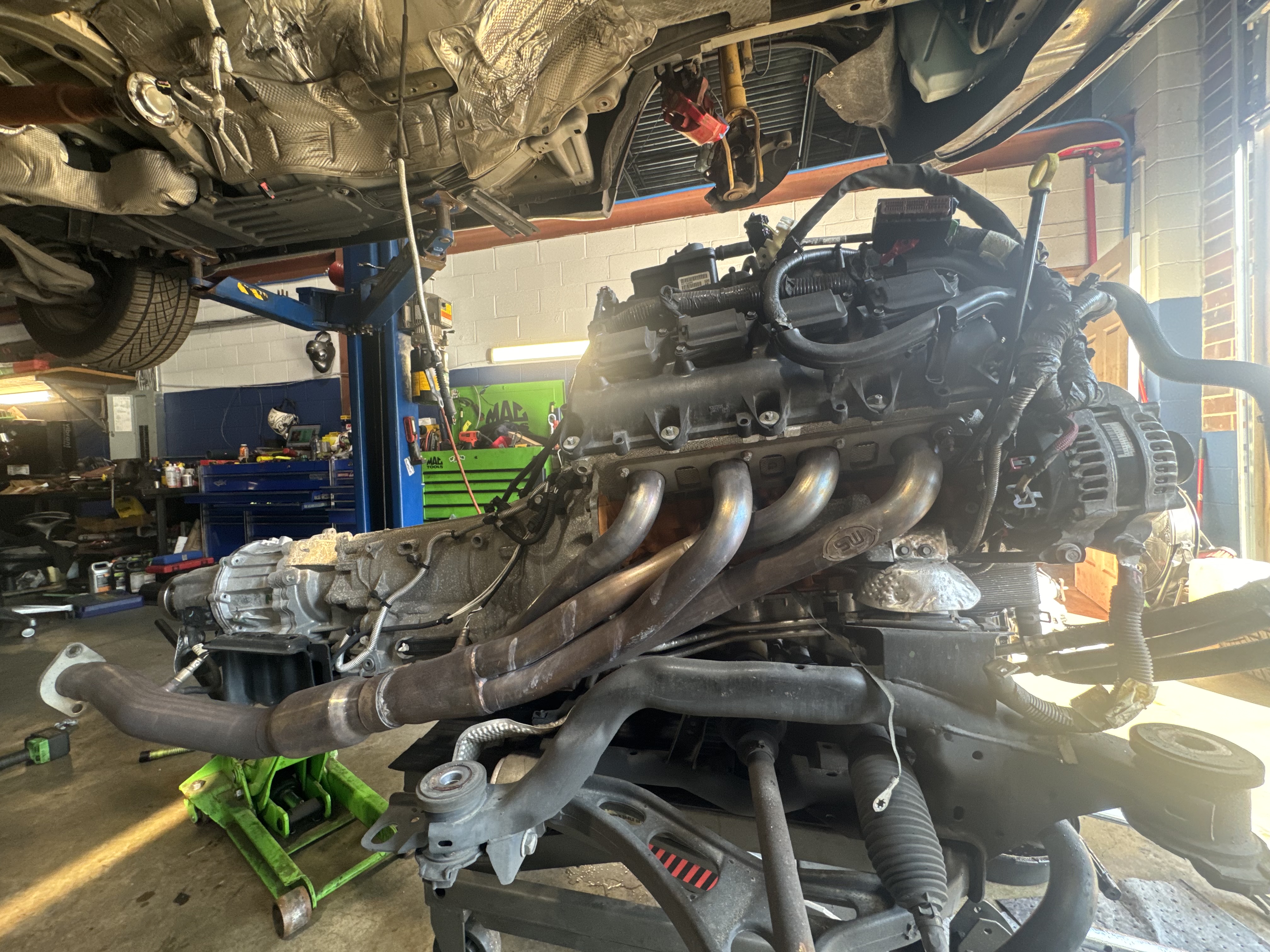 modded car front end