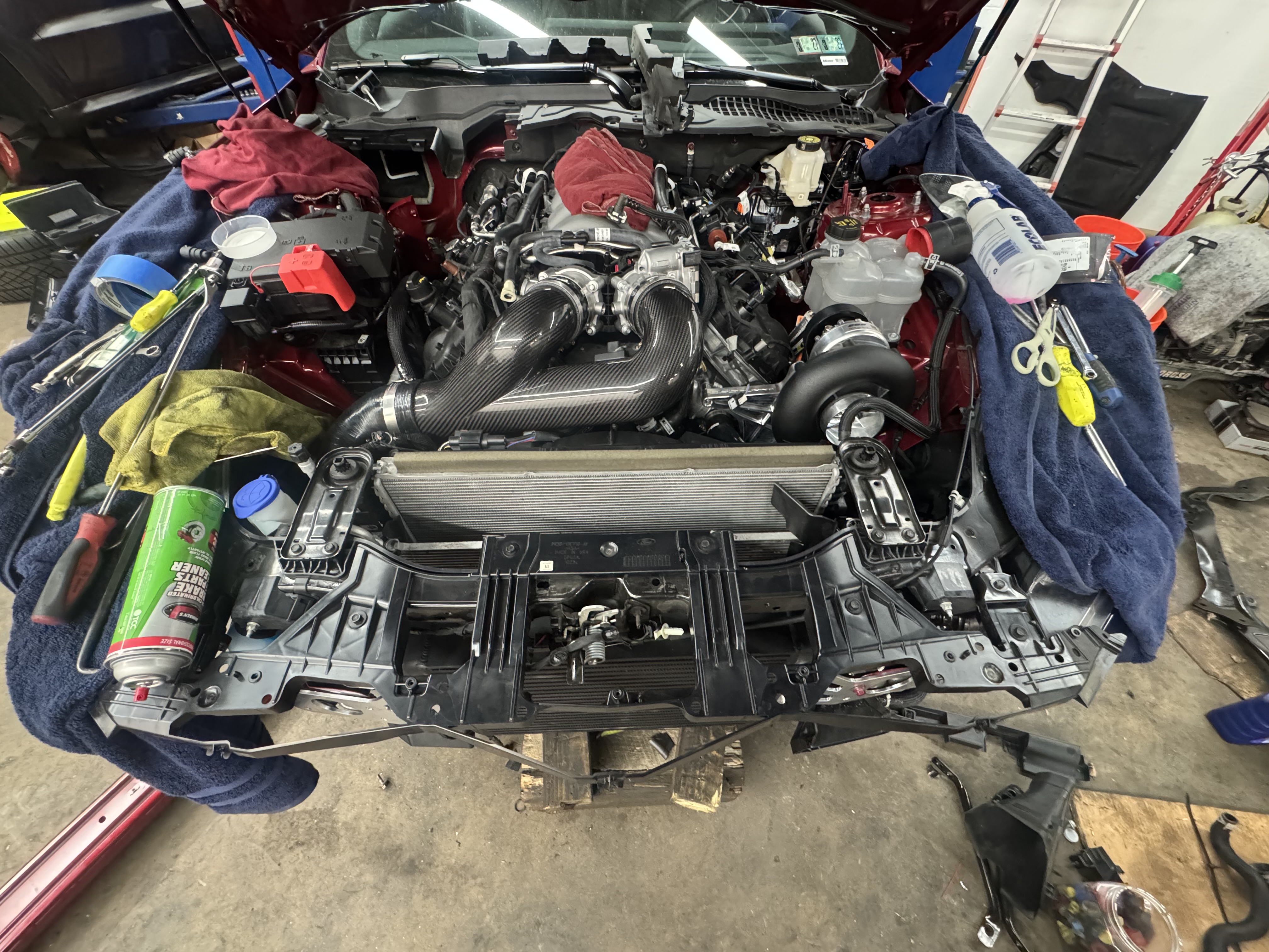 modded car front end